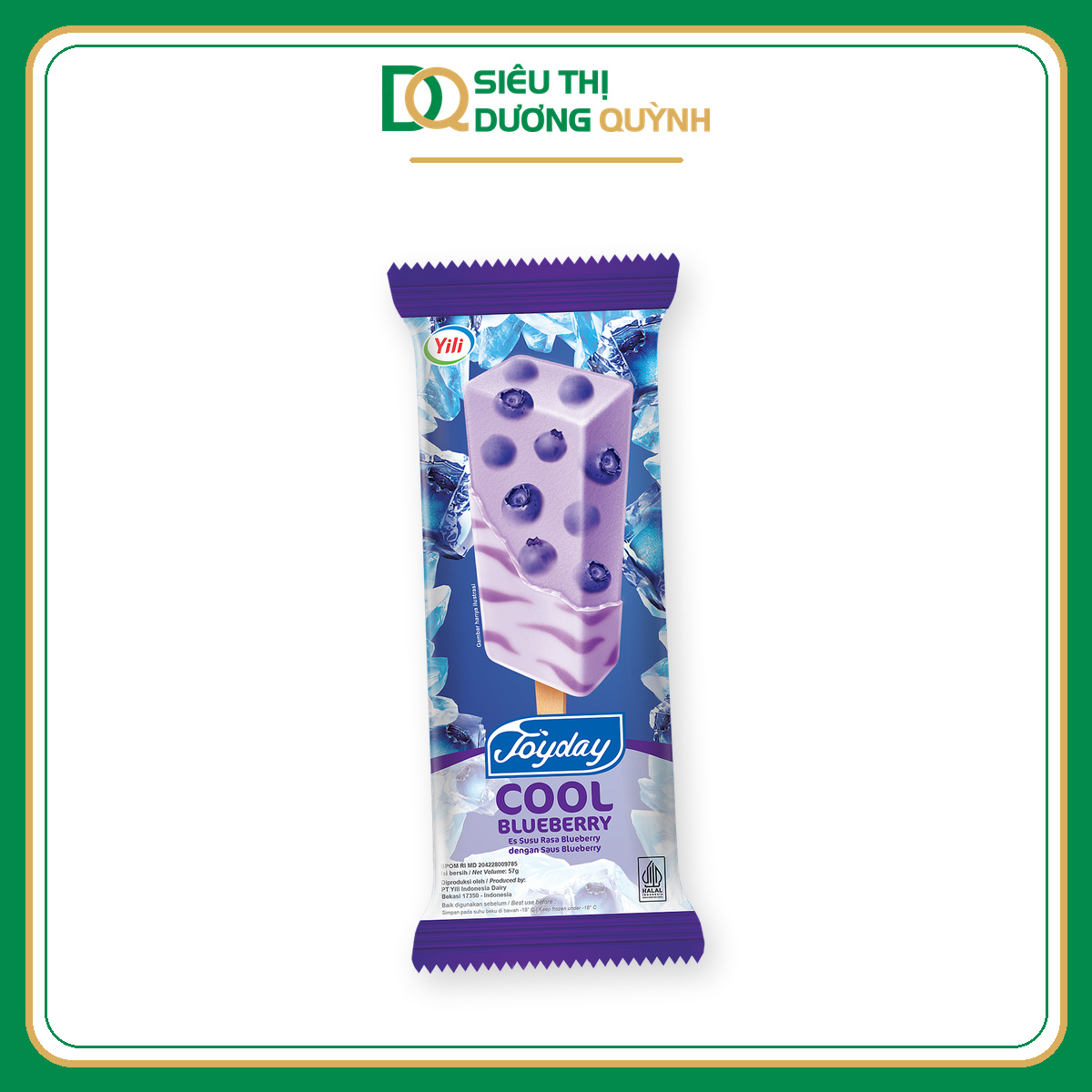 Kem JoyDay Cool Blueberry ( Kem JoyDay Việt Quốc mát lạnh)