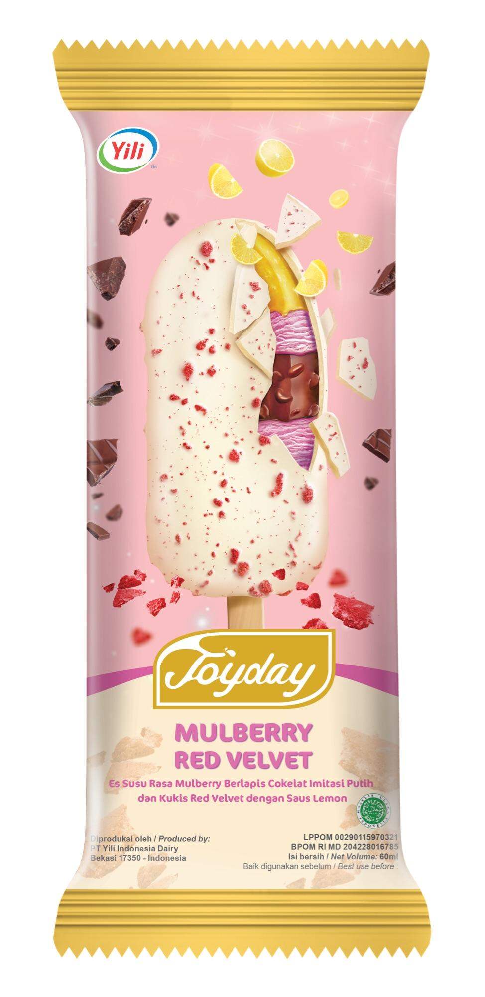 Kem que Joyday Mulberry Red Velvet vị dâu tằm 1