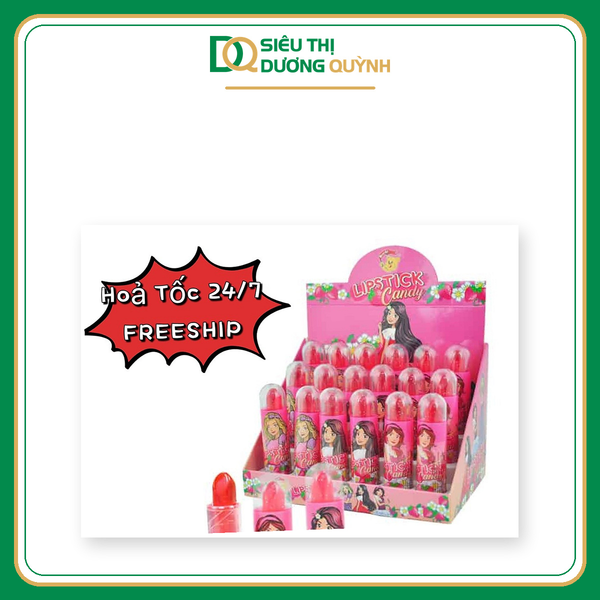 Kẹo hình thỏi son Beardy 5g
