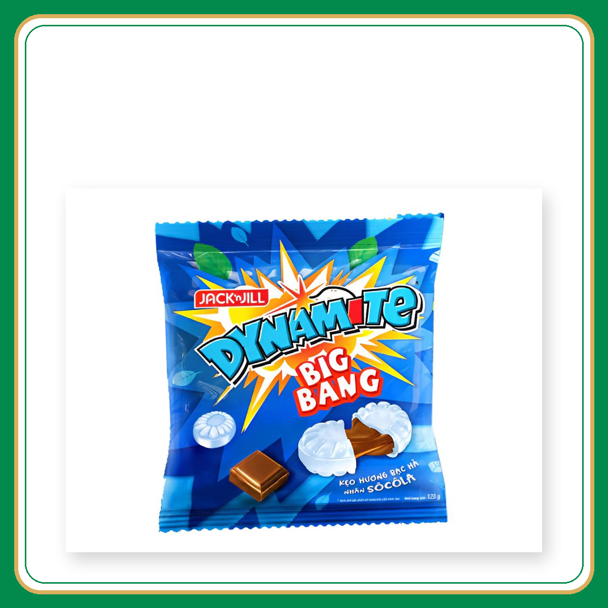 Kẹo Dynamite bạc hà nhân socola