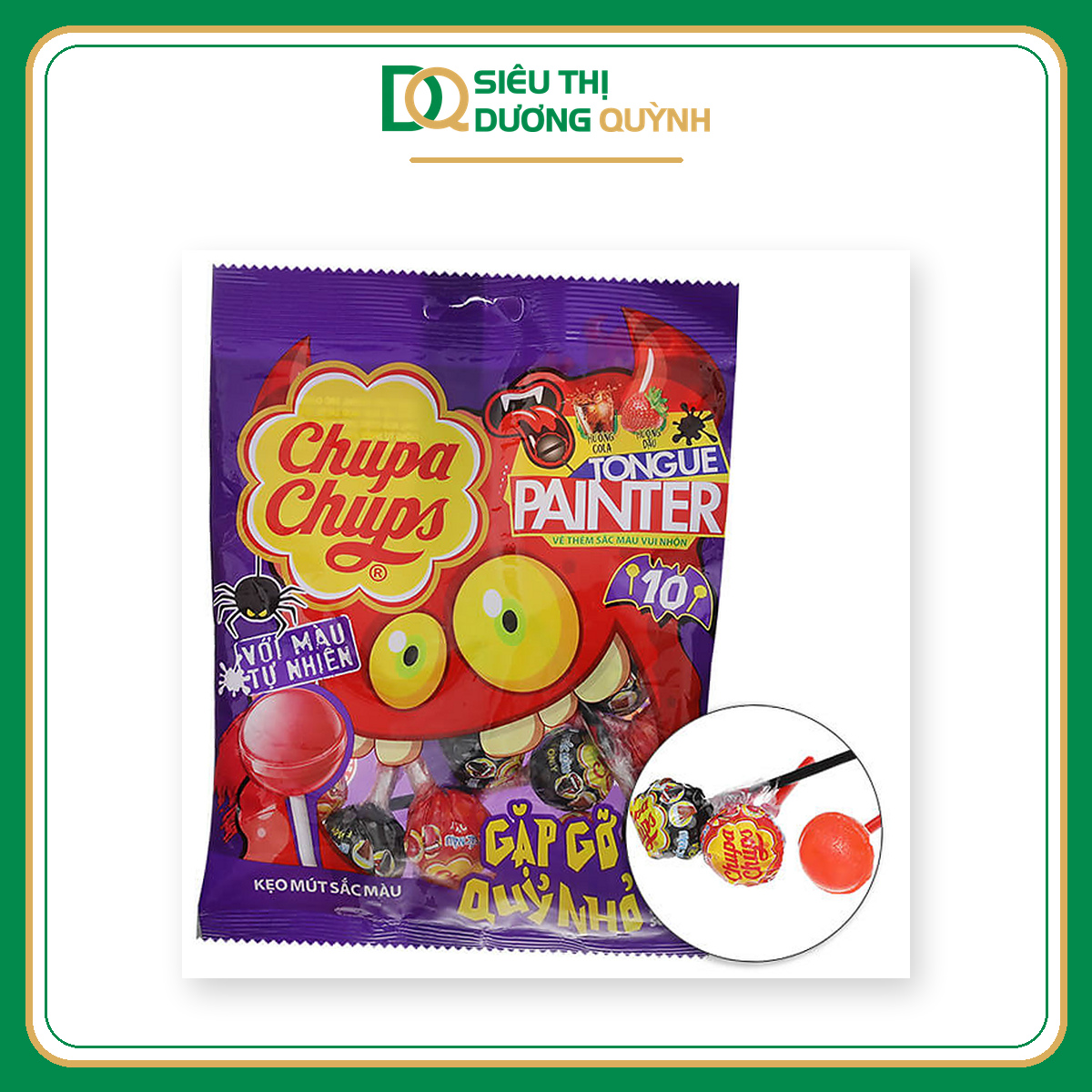 Kẹo mút Chupa Chups sắc màu