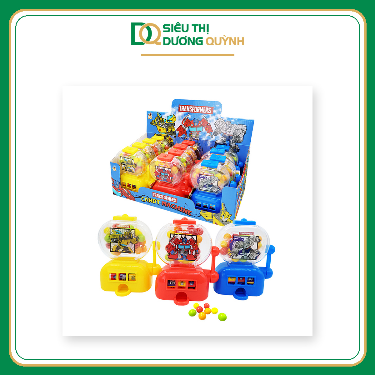Kẹo Người Máy Biến Hình Transformer