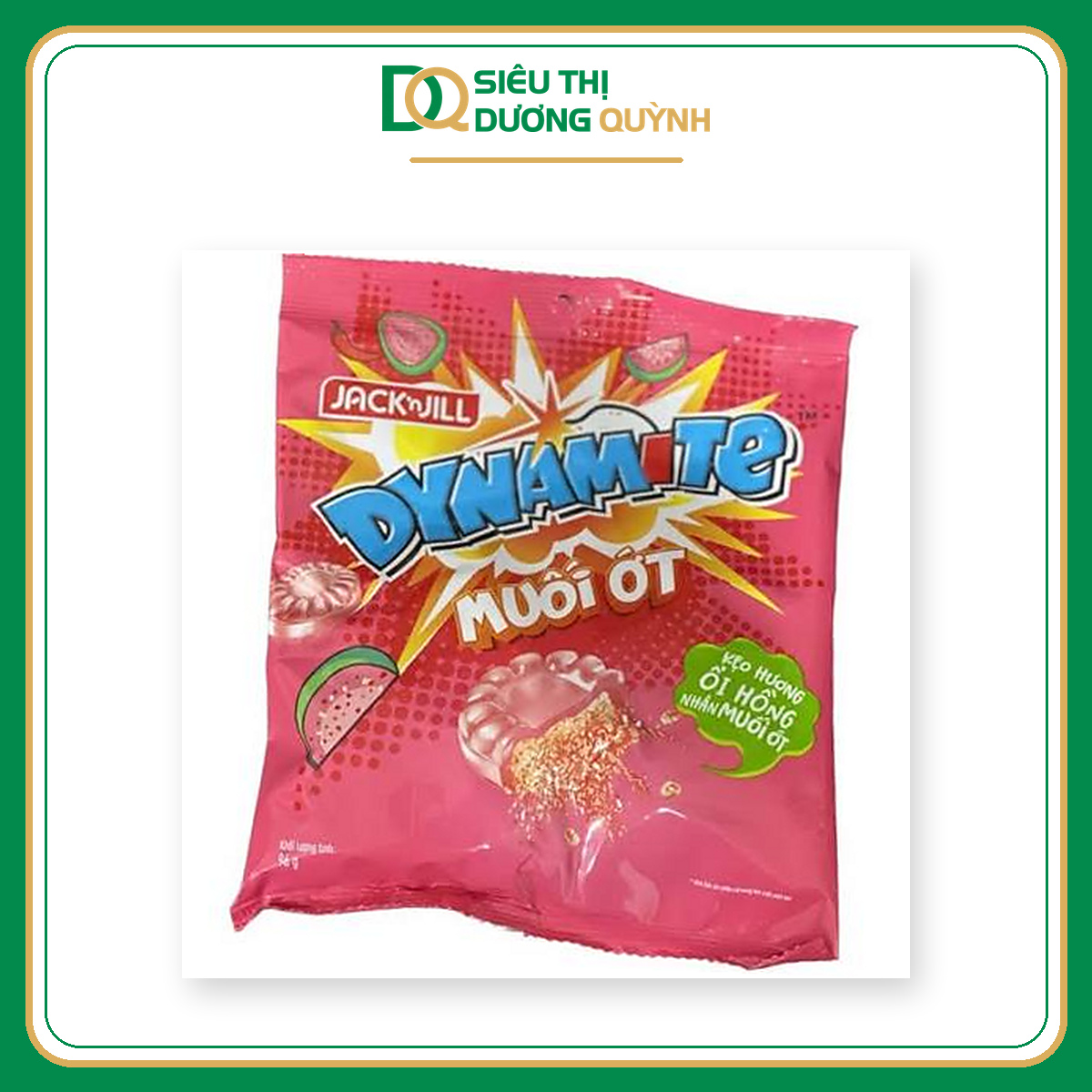 Kẹo Dynamite ổi hồng nhân muối ớt 96g