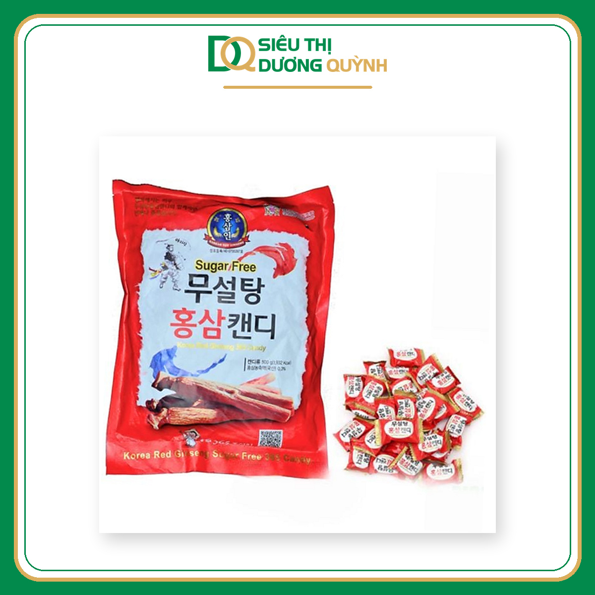 Kẹo Sâm Hàn Quốc không đường 500g