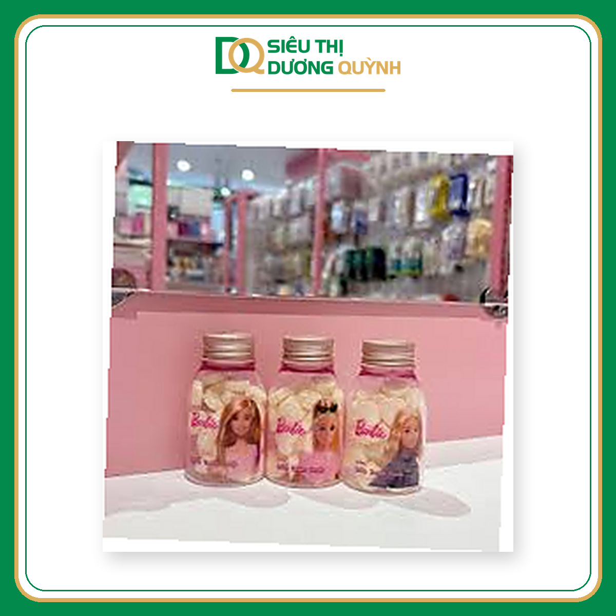 Kẹo viên sữa Barbie