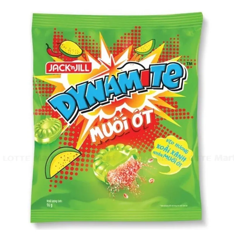 Kẹo Dynamite xoài xanh nhân muối ớt 96g 1