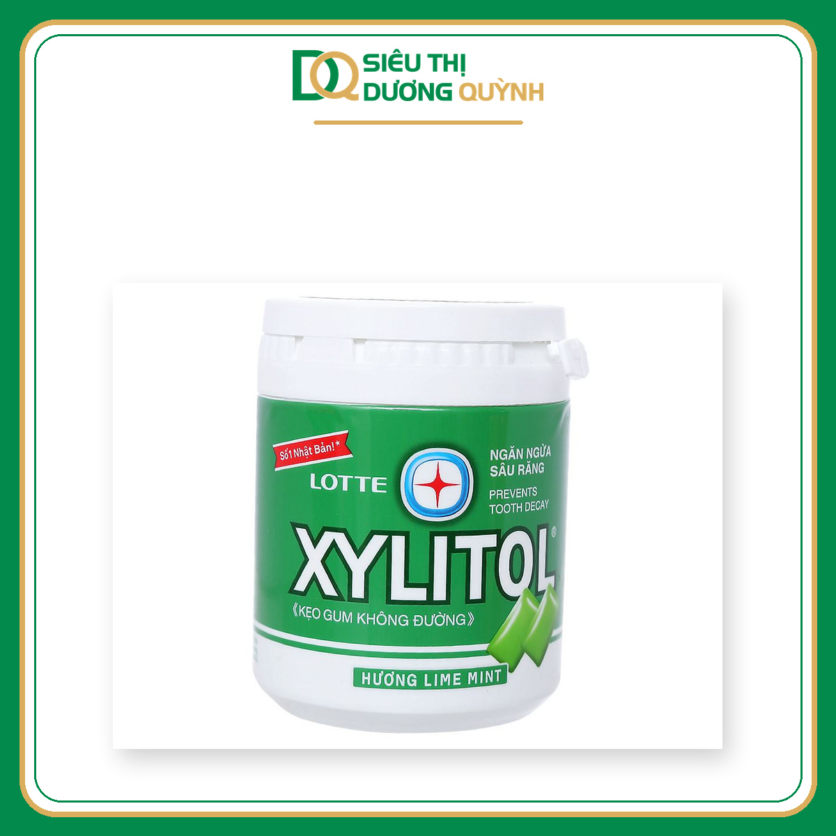 Kẹo xylitol Lime mint