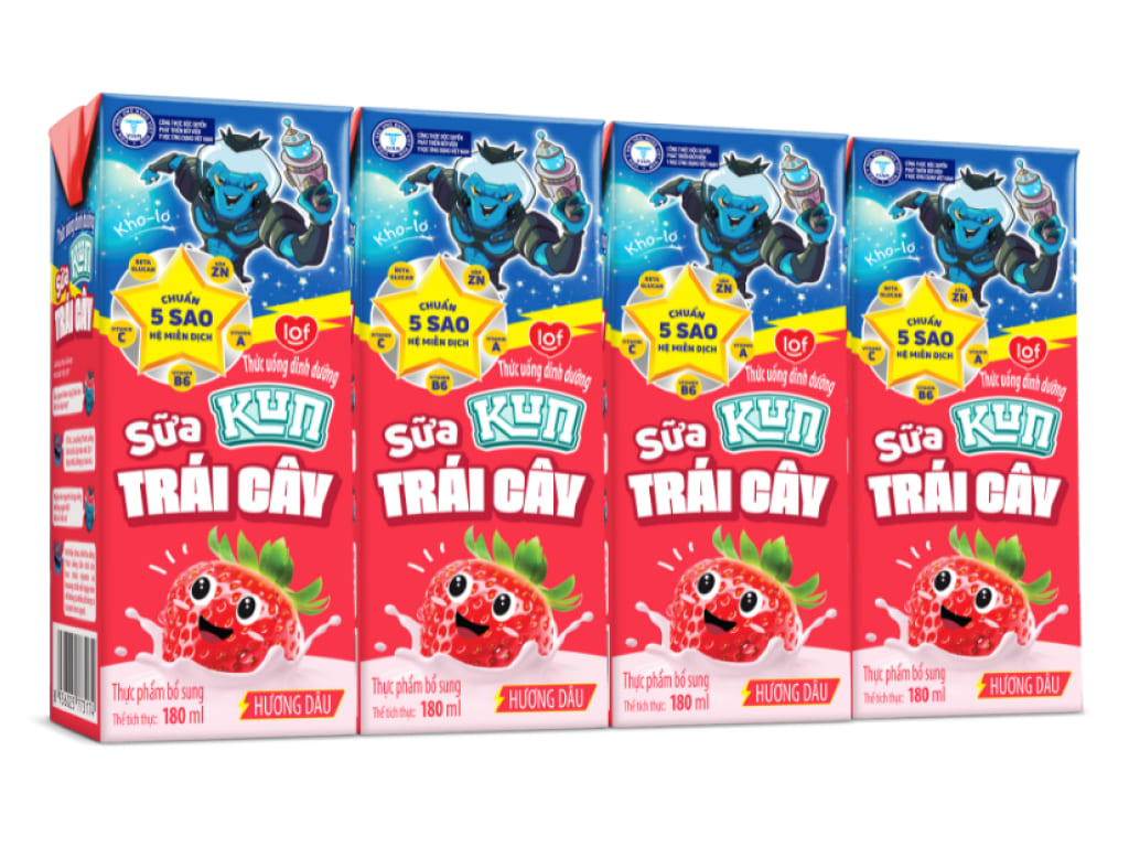 KUN STC hương dâu 180ml 1