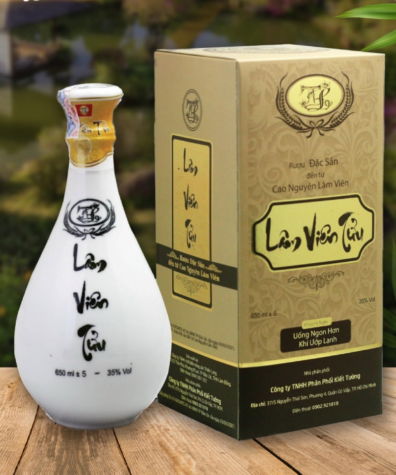 Rượu Lâm Viên Tửu 650ml 35 độ 1