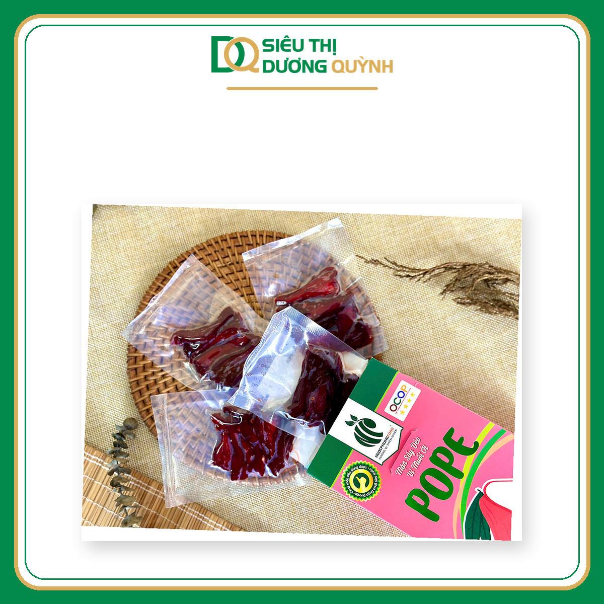 Mận sấy dẻo muối ớt 105g
