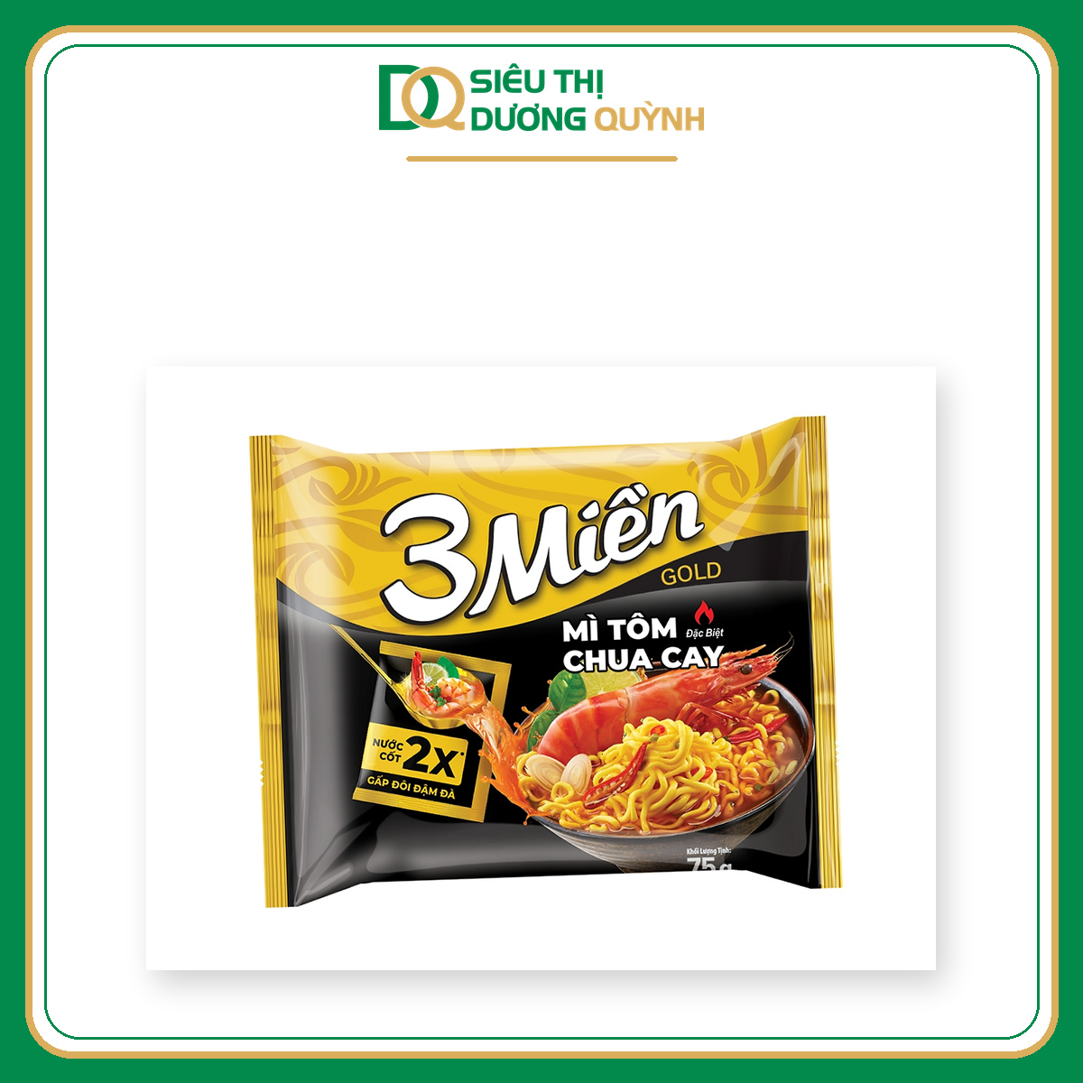 Mì 3 miền tôm chua cay đặc biệt