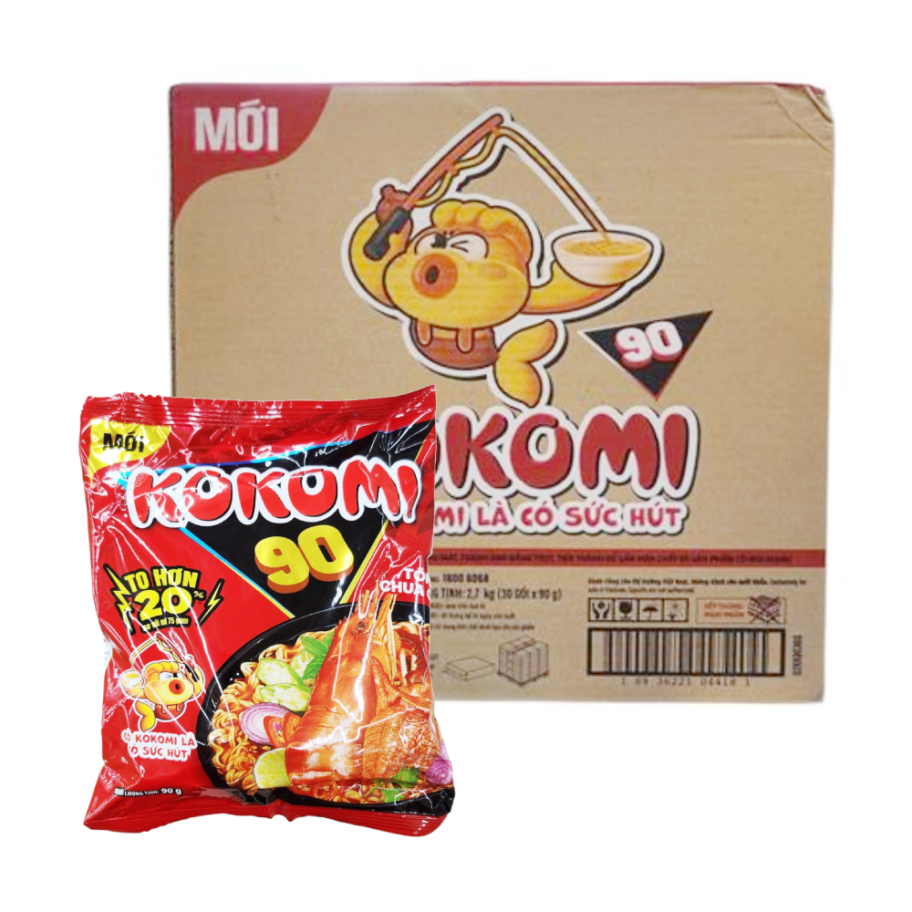 Mì Kokomi Đại 90 tôm chua cay 90gr 1