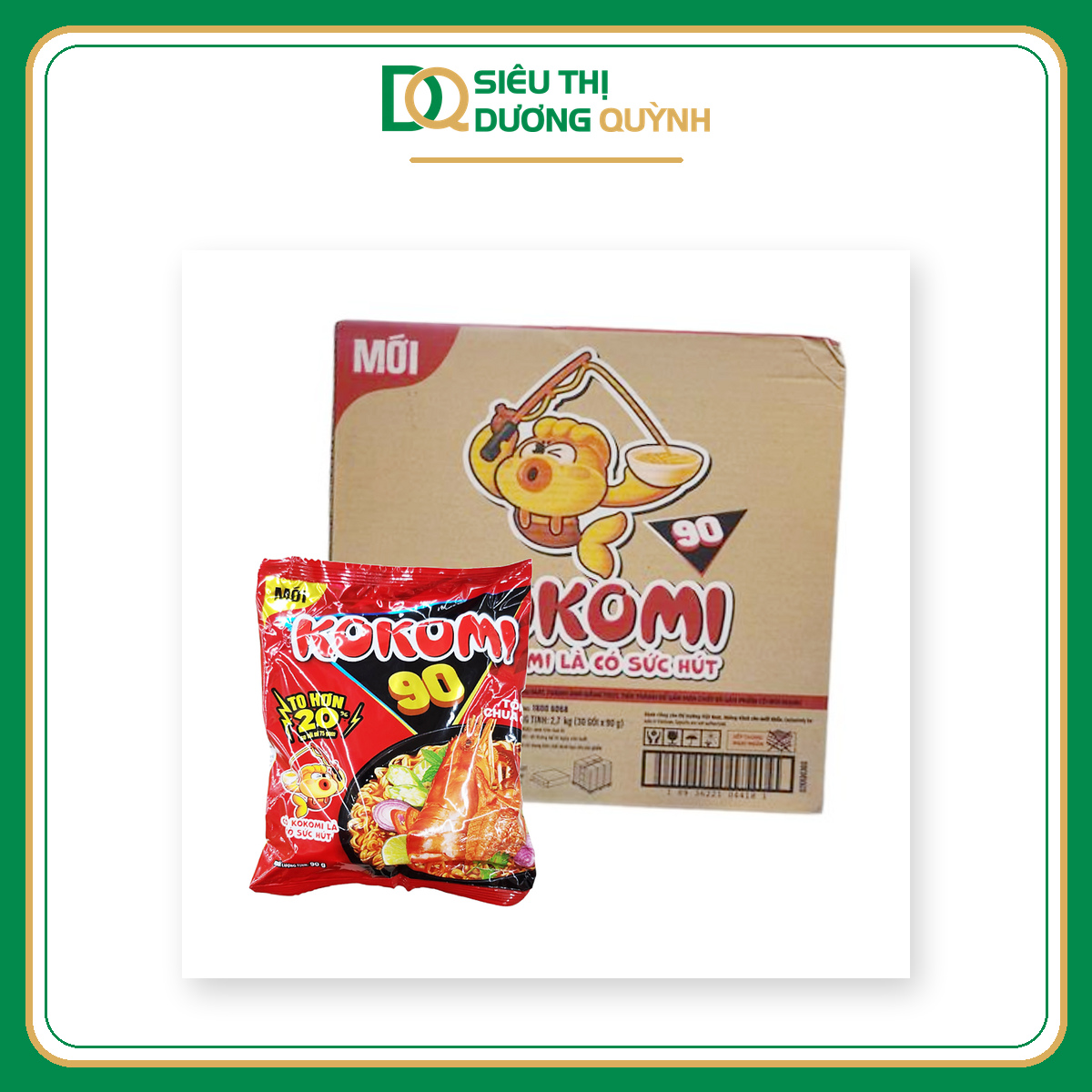 Mì Kokomi Đại 90 tôm chua cay 90gr