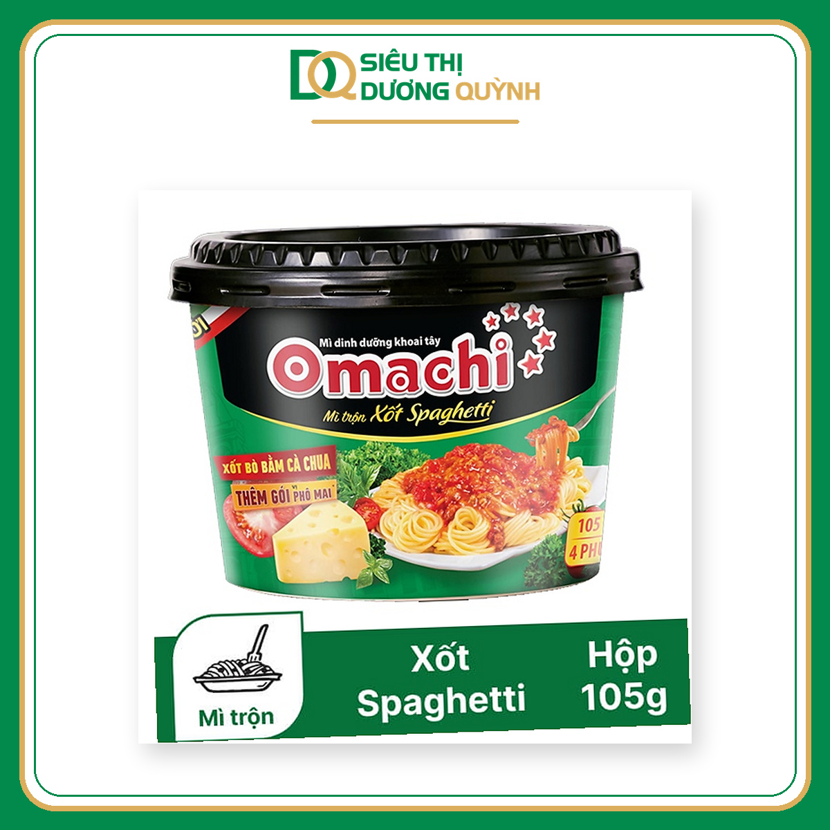 Mì Omachi trộn xốt Spaghetti 105g