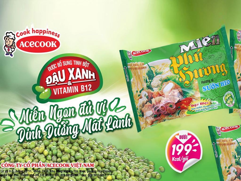 Miến Phú Hương sườn heo 55g 1