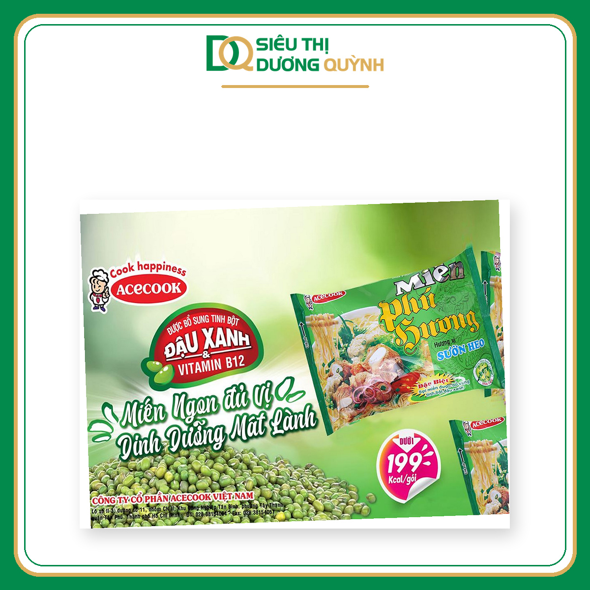 Miến Phú Hương sườn heo 55g