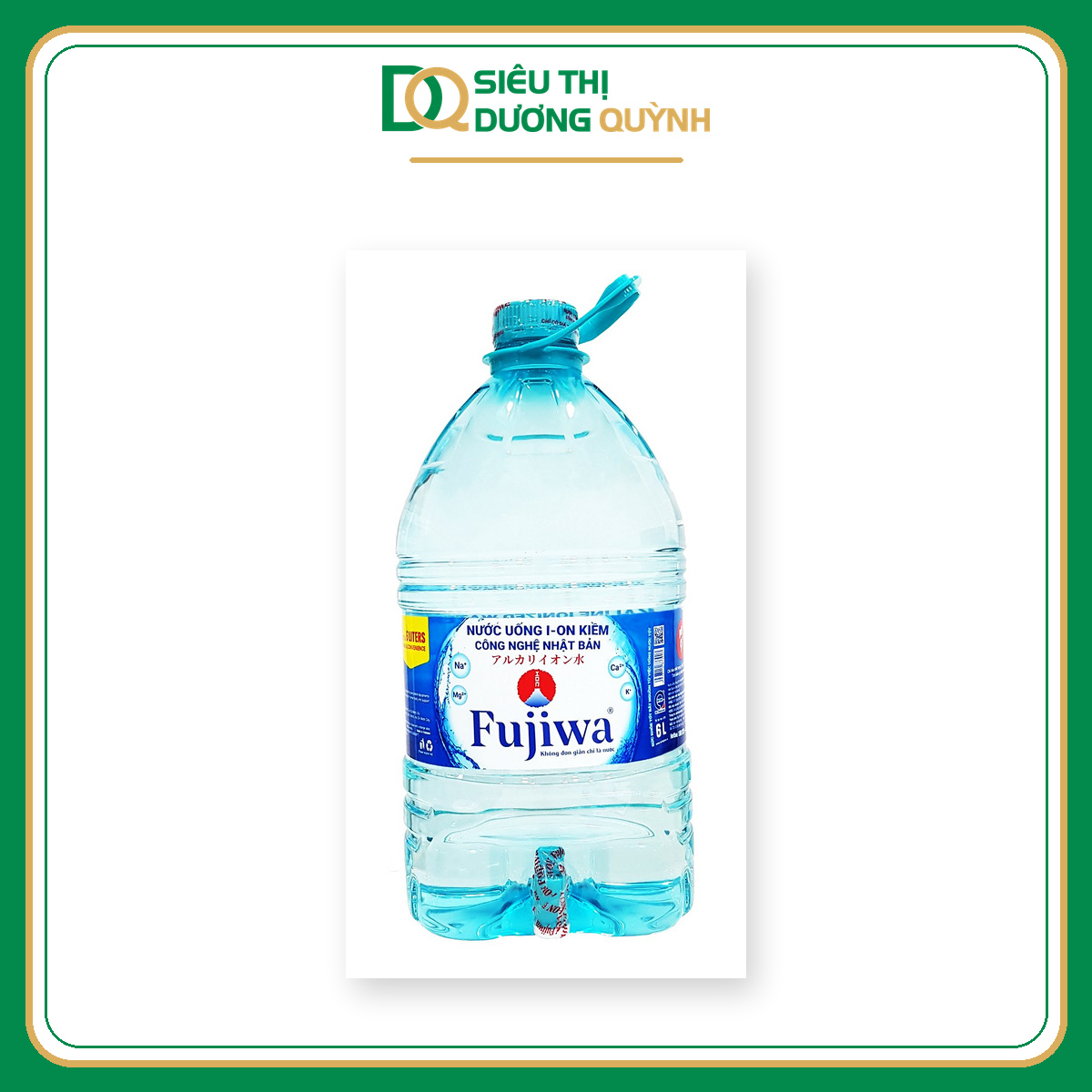 Nước ion Fujiwa bình 6L có vòi