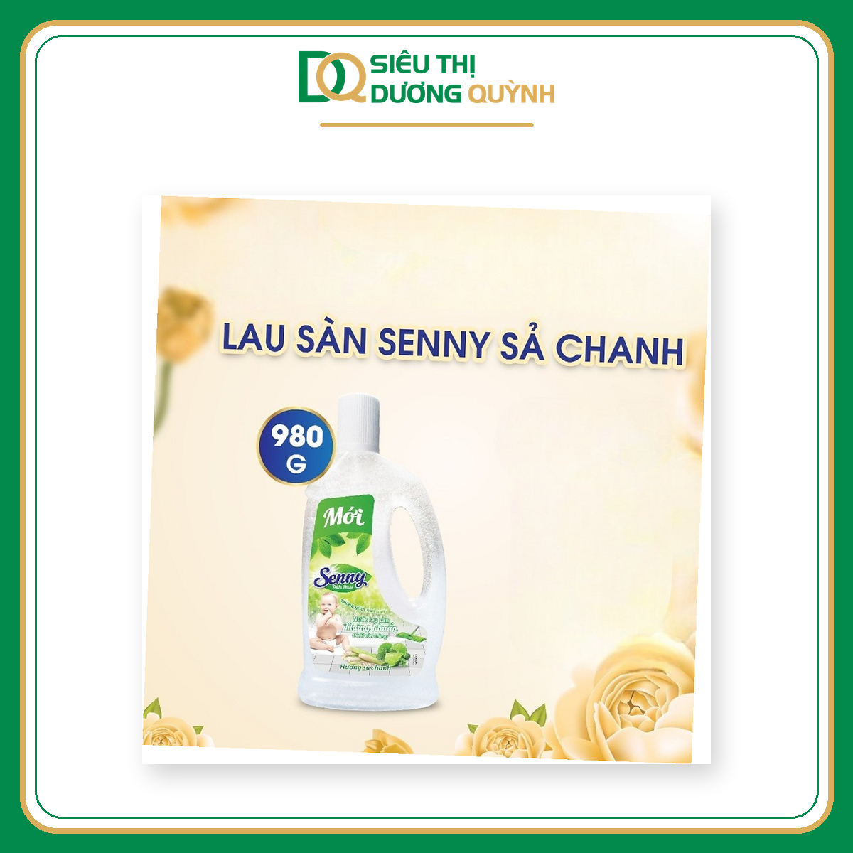 Nước lau sàn hương chanh sả 990ml