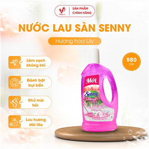 Nước lau sàn tinh dầu quế Senny 990ml 1