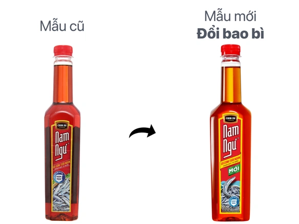 Nước mắm Nam Ngư 500ml giảm mặn tại Siêu Thị Dương Quỳnh