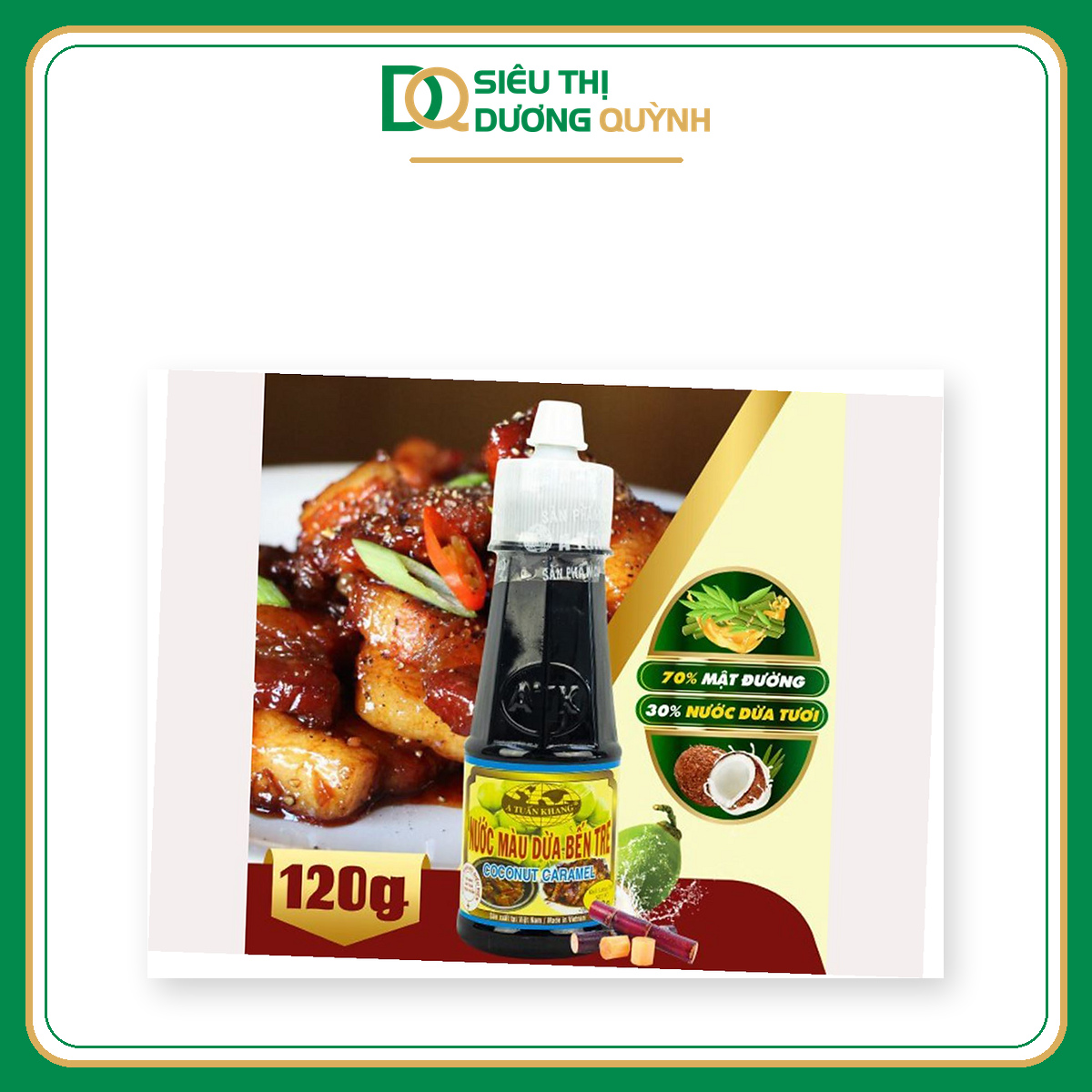Nước màu dừa 120g