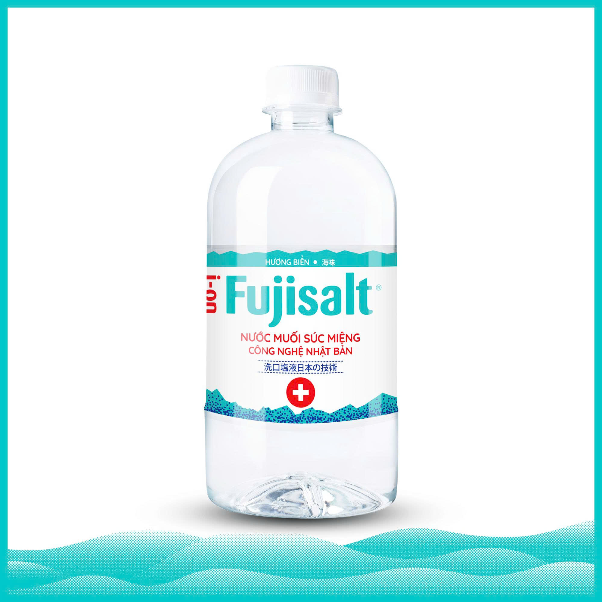 Nước muối súc miệng i-on Fujisalt 300ml 1