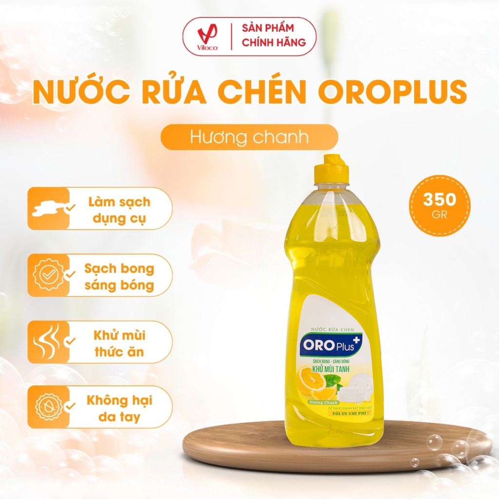 Nước rửa chén hương chanh Oroplus 735ml 1