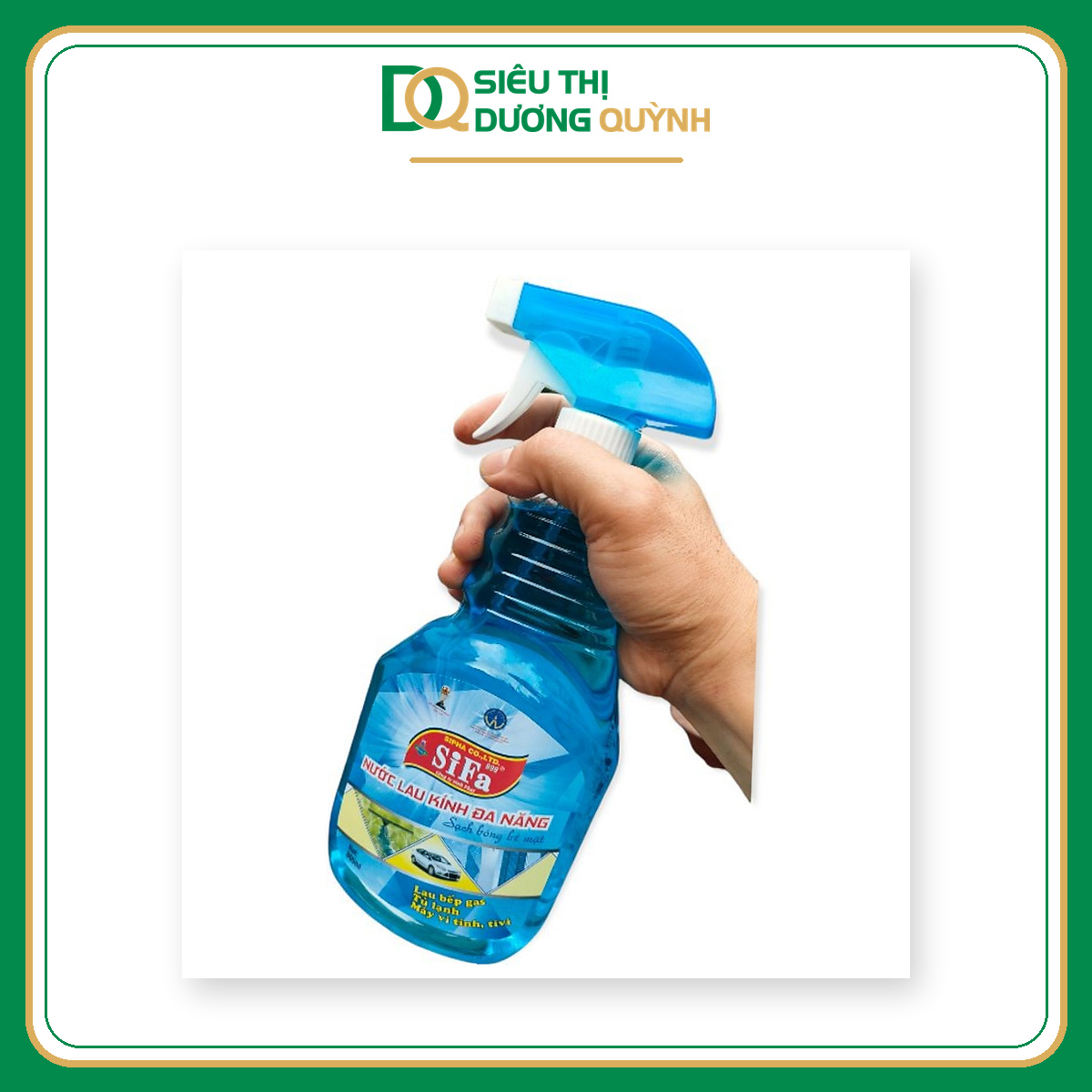 Nước rửa kính đa năng Apollo Green 660gr