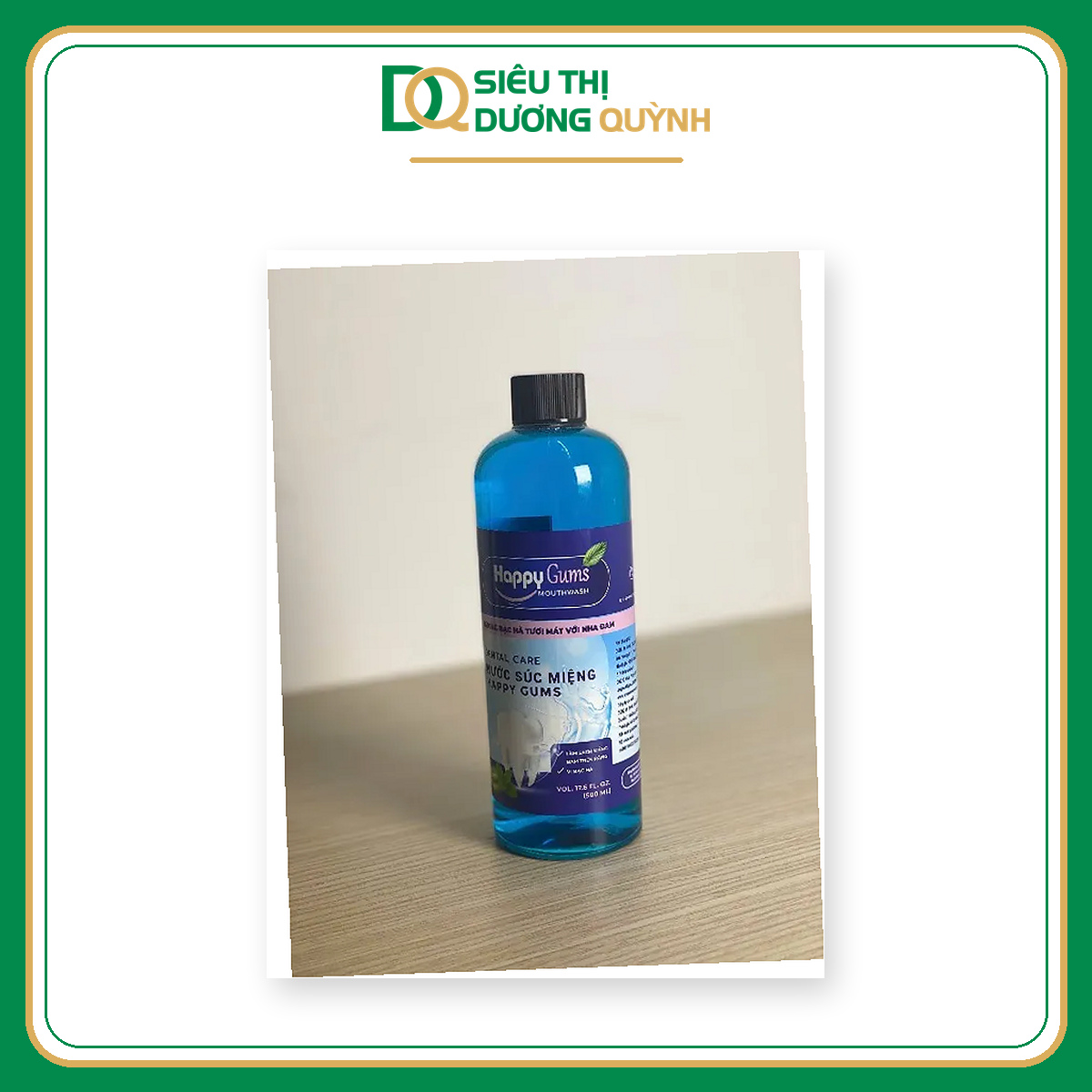 Nước súc miệng Happy Gums 500ml