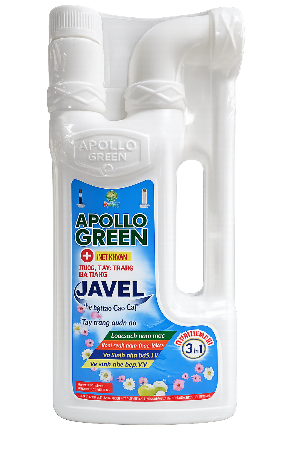 Nước tẩy Javel Apollo Green 1200gr 1