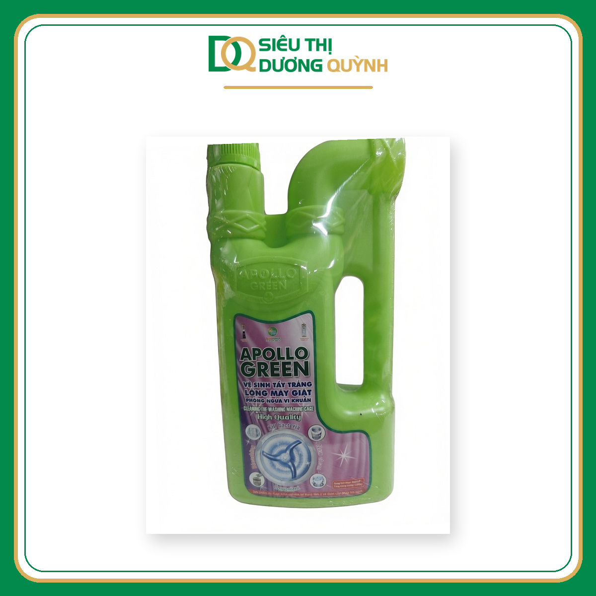 Nước tẩy lồng máy giặt Apollo Green 1200gr