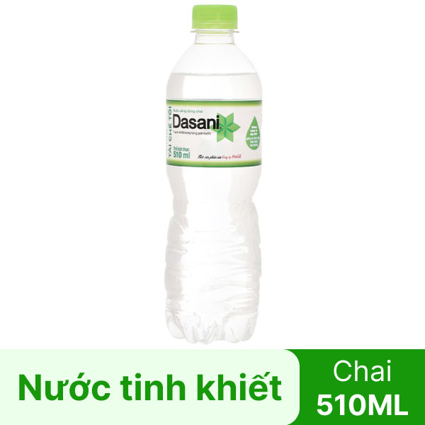Nước uống đóng chai Dasani 510ml 1