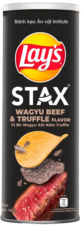 Ống Lay's Stax Mực Sốt Cay 90g 1