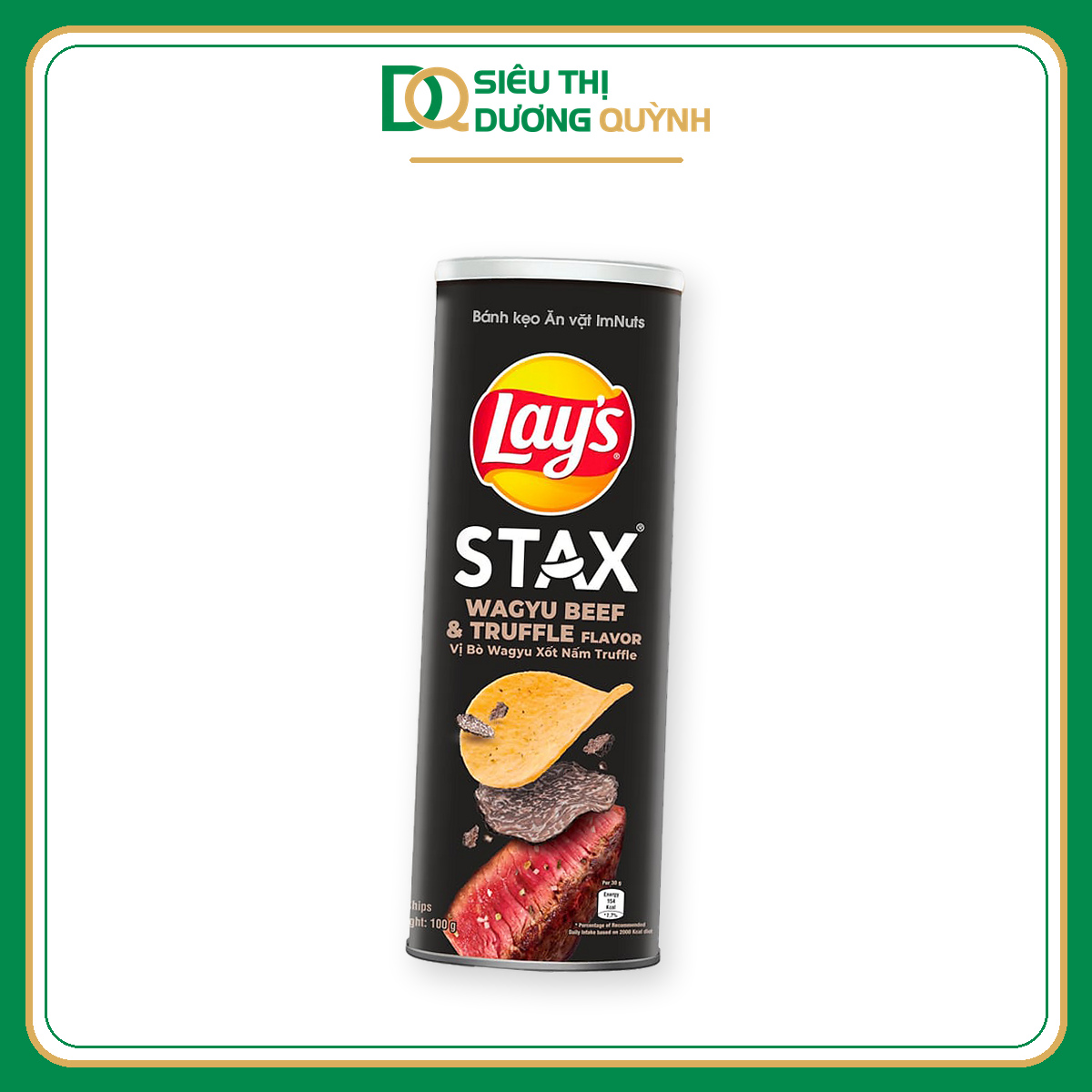 Ống Lay's Stax Mực Sốt Cay 90g