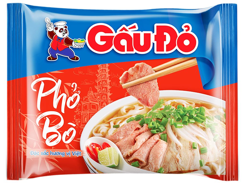 Phở bò gấu đỏ 1