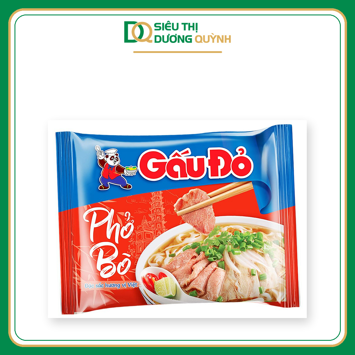 Phở bò gấu đỏ
