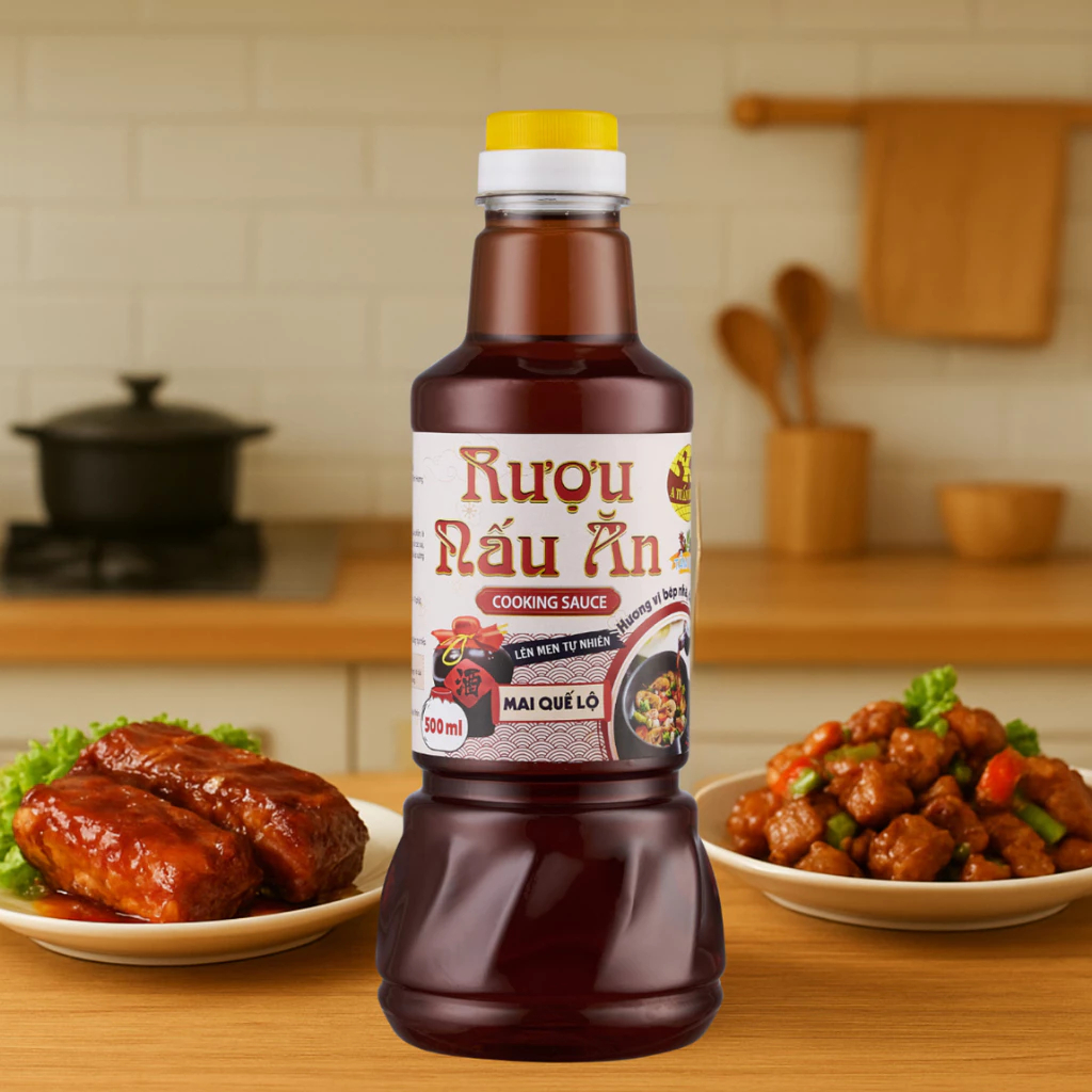 Rượu Nấu Ăn Mai Quế Lộ 500ml 1