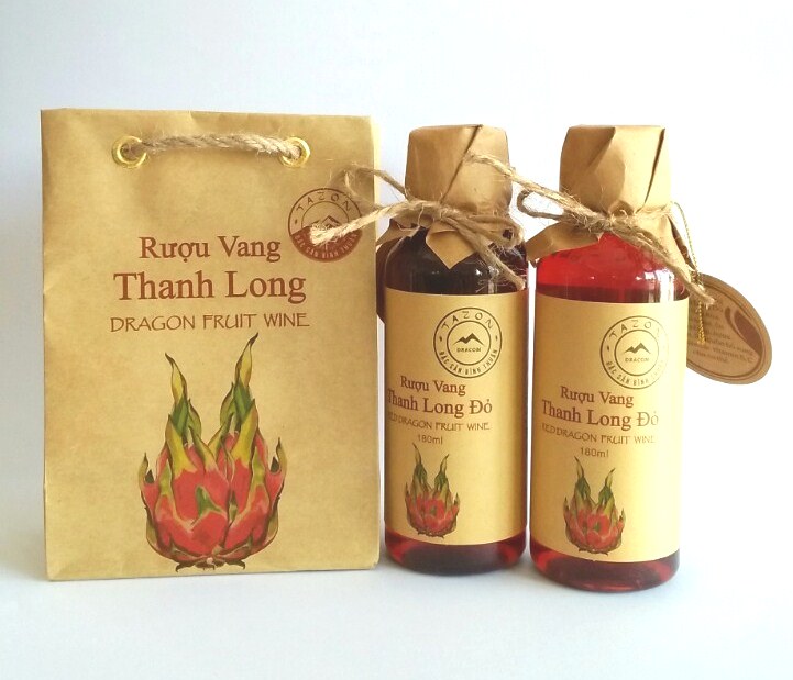 Rượu thanh long đỏ Tazon 180ml 1