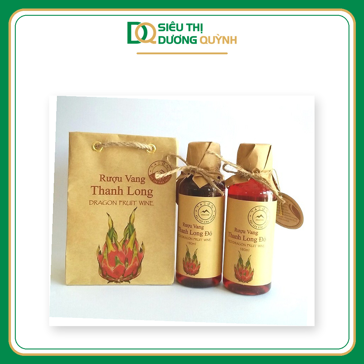 Rượu thanh long đỏ Tazon 180ml
