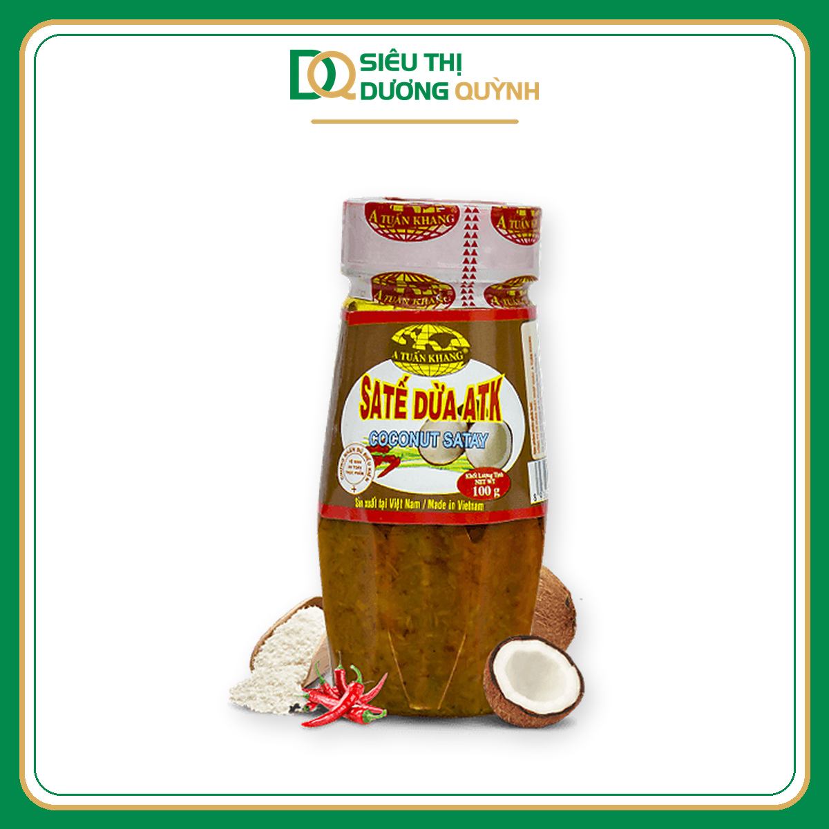Sa tế dừa A Tuấn Khang 85g