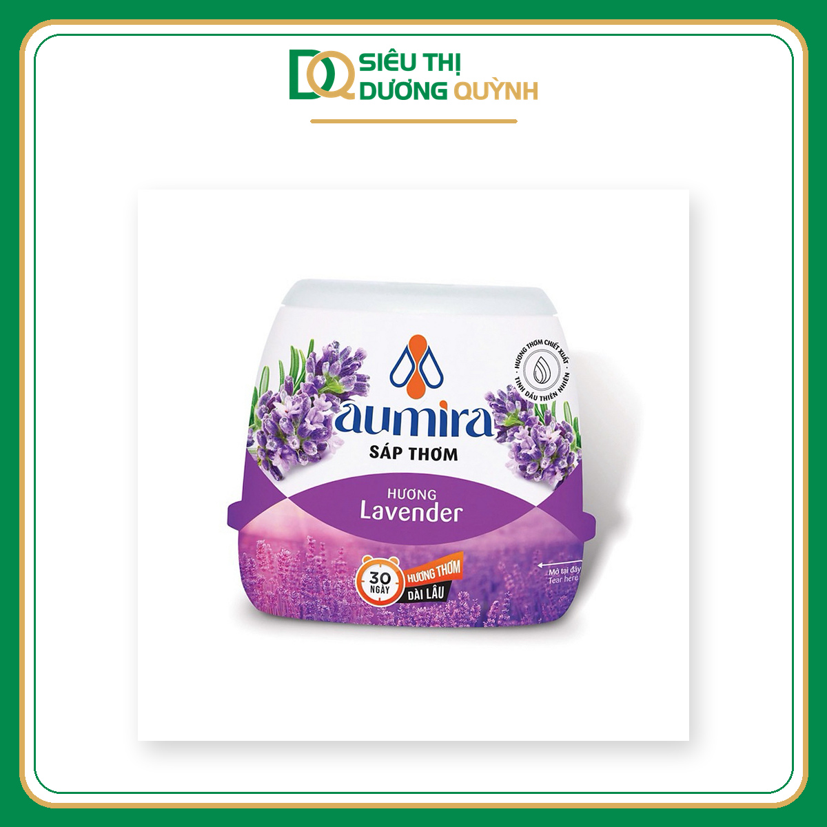 Sáp thơm Aumira Lavendar 180g
