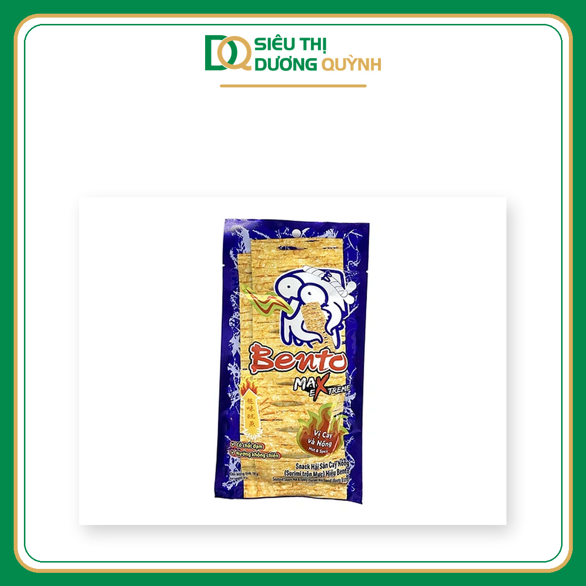 Snack Bento vị cay nồng 18g