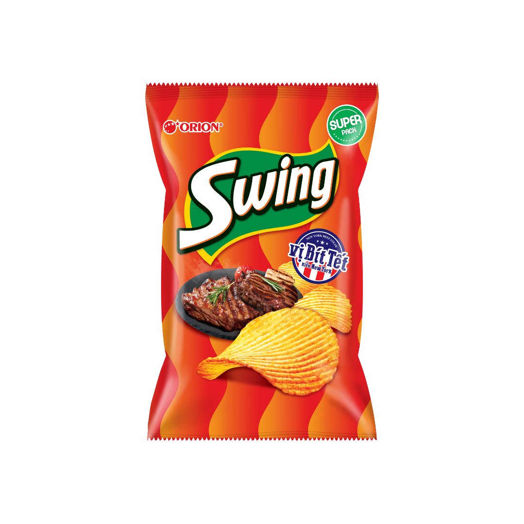 Snack Khoai tây Orion vị bít tết 53gr 1