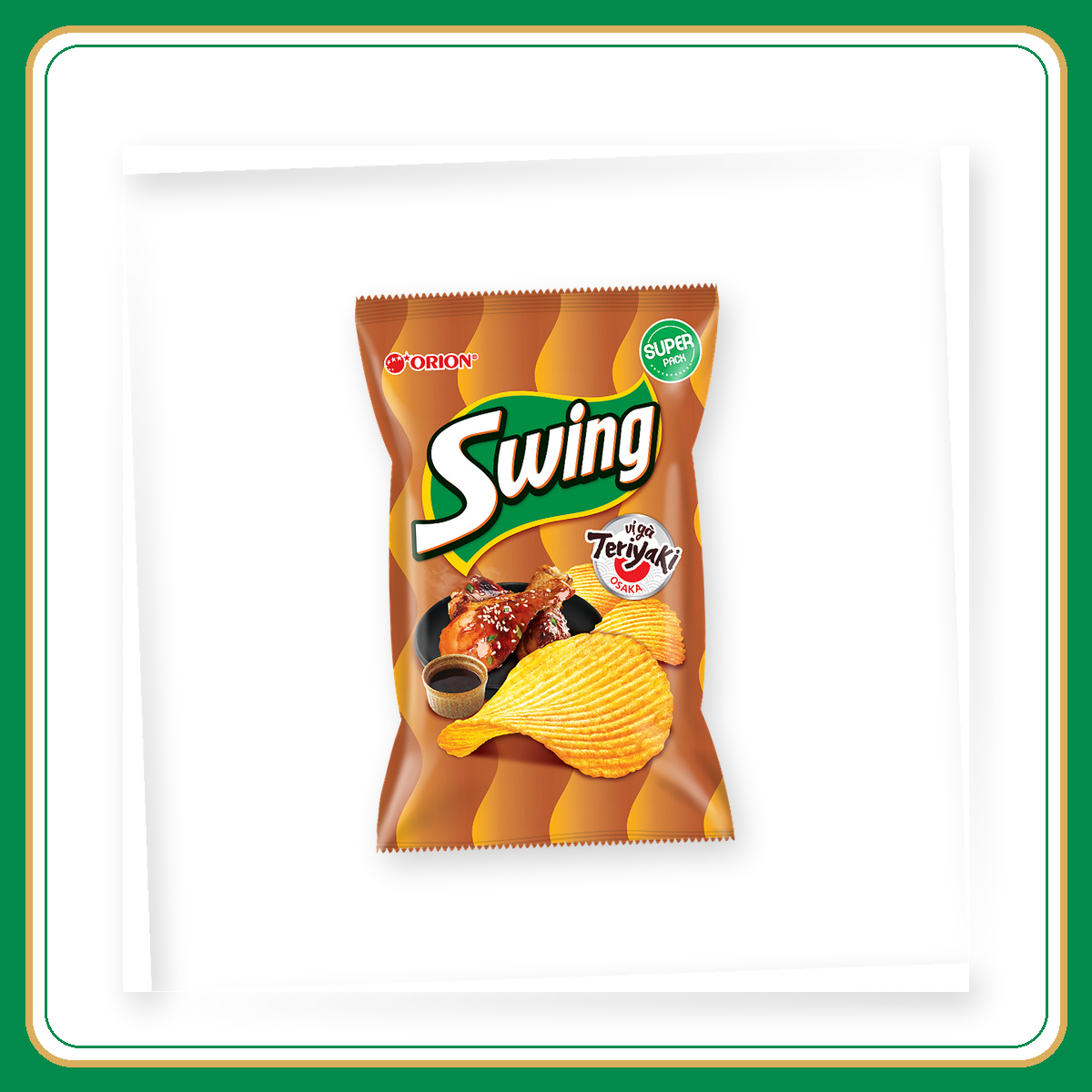 Snack Khoai tây Orion vị gà Teriyaki 53gr
