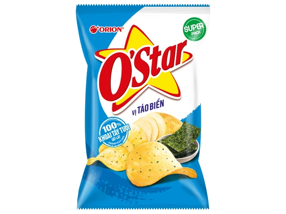 Snack Khoai tây Orion vị tảo biển 53gr 1