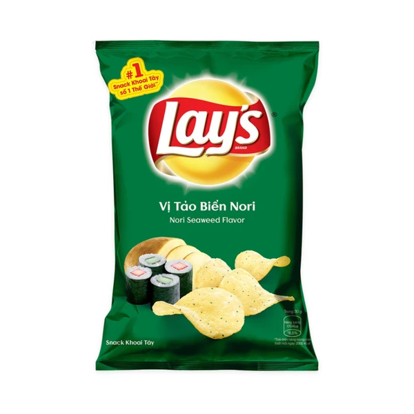 Snack Lay's Tảo biển nori 30g 1