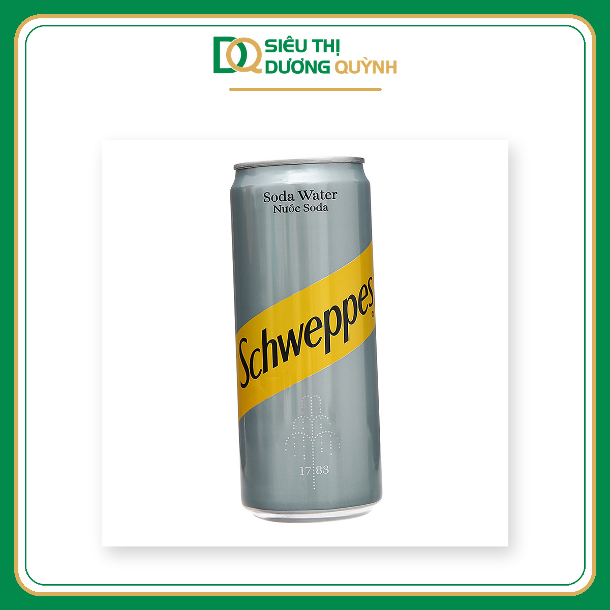 Nước soda Schweppes lon 320ml