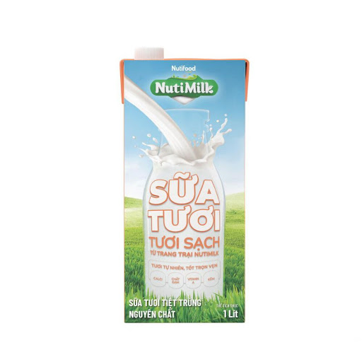 Sữa Nutimilk nguyên chất 1 lít 1