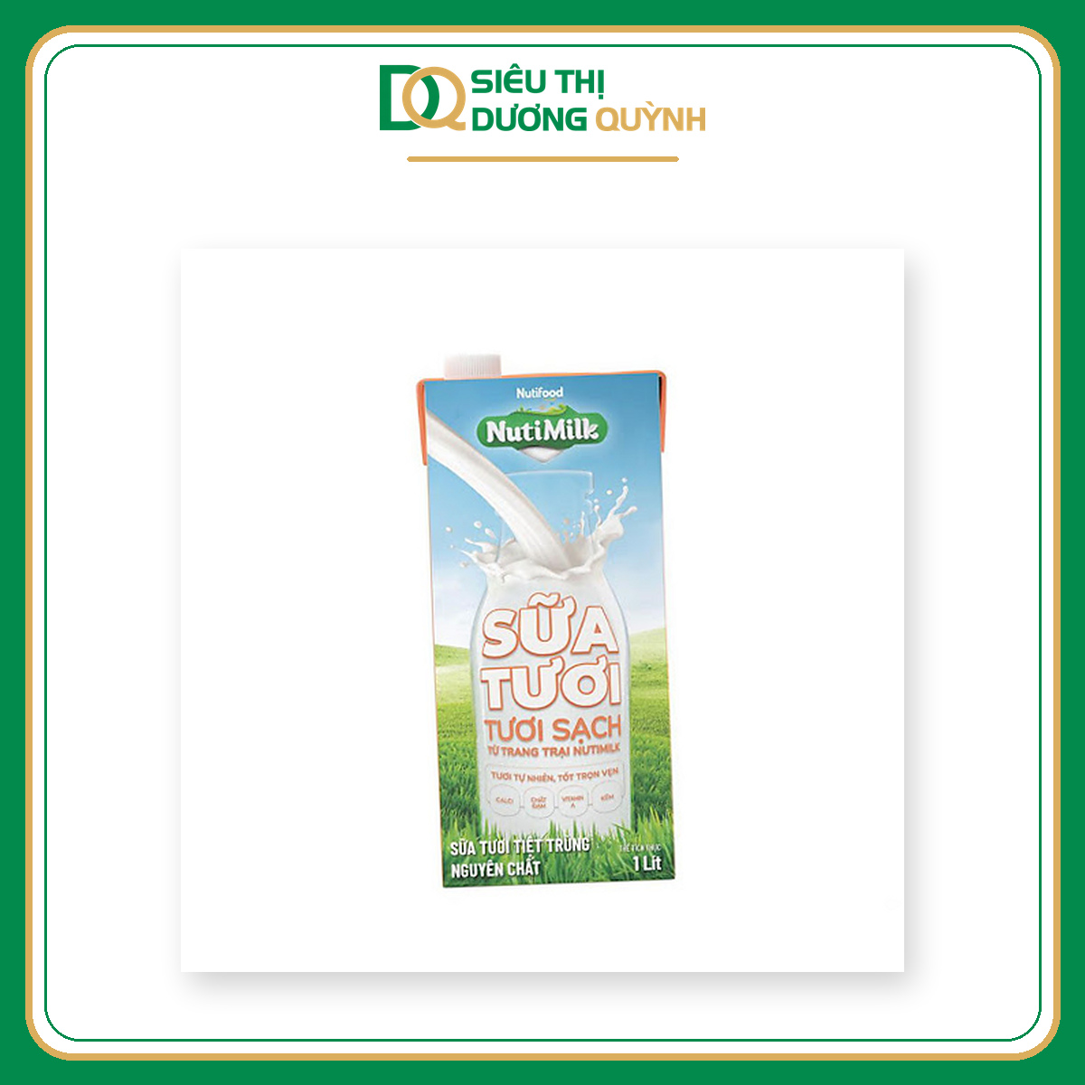 Sữa Nutimilk nguyên chất 1 lít