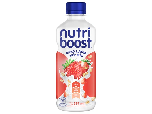Sữa Nutriboost DÂU 297ml 1
